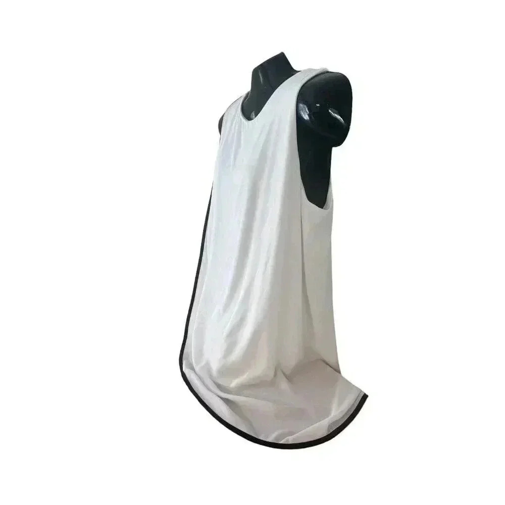 Womens Black White Chicos Traverlers‎ Size 3 Large 16 Blouse Top Sleeveless - Picture 5 of 8